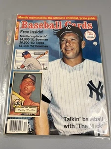Vintage Dec 1988 Baseball Cards Magazine Full Issue Uncut Mickey Mantle 1952 - Picture 1 of 7