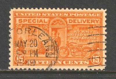 Scott # E13, Used, VF, 15¢ Special Delivery, Perf 11, 1925, New Orleans, LA CDS - Image 1 of 2