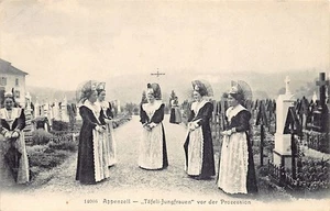 Schweiz - APPENZELL - Täfeli-Jungfrauen vor der Prozession - Verlag Wehrli A.-G. - Picture 1 of 2