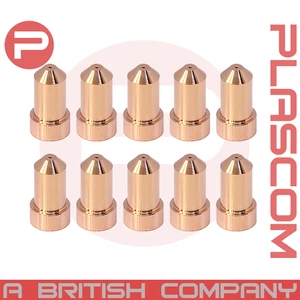 W03X0893-28A - Lincoln Tomahawk LC65 Nozzle, Standoff 50A Compatible Pack of 10 - Picture 1 of 2