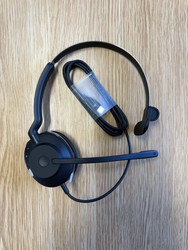 NEW Jabra Evolve2 30 SE Mono USB-C Wired Headset – MS Teams Certified – Black - Image 1 of 2