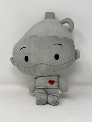 Wizard of Oz The Tin Man 8.5 Plush Chibi with Red Heart Stuffed Animal Toy Grey - Image 1 of 4