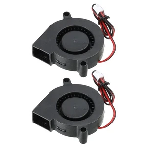 DC Brushless Fan Cooling Blower Fan Cooler 5015 50x50x15mm DC12V 0.15A 2pcs - Zdjęcie 1 z 7