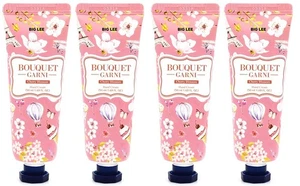 BOUQUET GARNI Fragranced Hand Cream Cherry Blossom 50 ml x 4 ea Korean K-Beauty - Picture 1 of 6