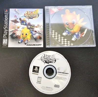 Chocobo Racing Sony PlayStation 1 (PS1) Complete CIB tested and Working - Image 1 of 4
