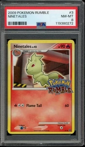 2009 Pokemon Rumble Ninetales #3 NM-MT PSA 8 - Bild 1 von 2