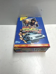 Back To The Future II Trading Cards Box 36 Sealed Packs 1989 Topps #2 - Bild 1 von 8
