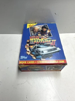 Back To The Future II Trading Cards box 36 Sealed Packs 1989 Topps #2 - Image 1 of 4