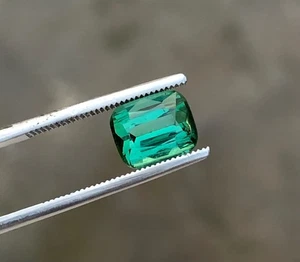 2.55 Carat Bluish Green Tourmaline Loose GemStone From Afghanistan - Picture 1 of 7