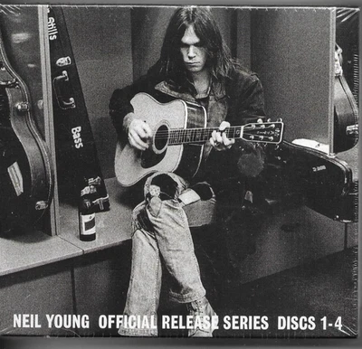 NEIL YOUNG - OFFICIAL RELEASE SERIES 1-4 - SEALED 4 GOLD CD Set - Numbered - Image 1 of 2