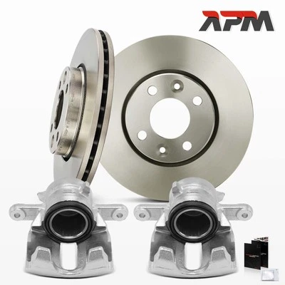 2x Brake Caliper 2x Front Brake Discs Ø260mm for Nissan Note E11 NE11 2006-2013 - Image 1 of 4
