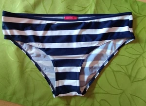 BIKINI Hose Unterteil Slip Desiree 42 marine gestreift - Bild 1 von 3