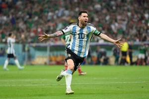 Goal Celebration Lionel Messi Argentina World Cup Fans Wall Art - POSTER 20"x30" - Picture 1 of 3