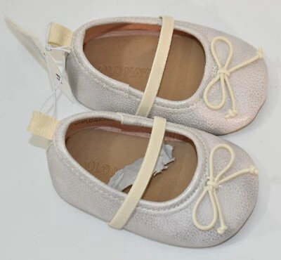 Zapatos antiguos azul marino mancha dorada talla 12-18 meses para niña Foto 1 de 4