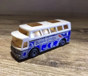 Matchbox Superfast No 65 British Airways Airport Coach Made in England - Picture 1 of 5