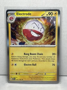 Electrode 101/165 Pokémon Sv: Scarlet & Violet 151 Holo - Picture 1 of 2