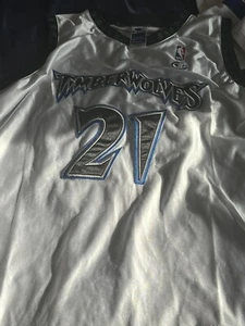 Minnesota Timberwolves Kevin Garnett Champion Jersey Sz 58 - Picture 1 of 6