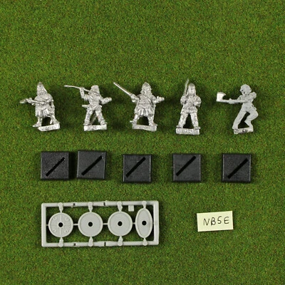 CLASSIC Warhammer Norse / Barbarians (x5) Metal - Rare OOP Citadel Empire Nordic - Image 1 of 2