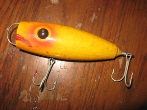 ARBOGAST'S-SCUDDER-Fishing Lure-6"-Wooden-old - Picture 1 of 6
