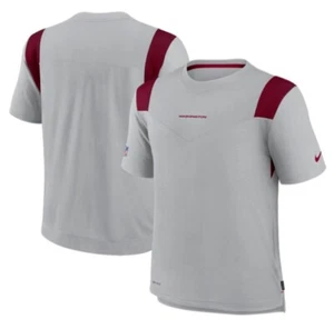Washington Commanders Men’s Sideline Player UV Performance T-Shirt Gray Sz L New - Picture 1 of 9