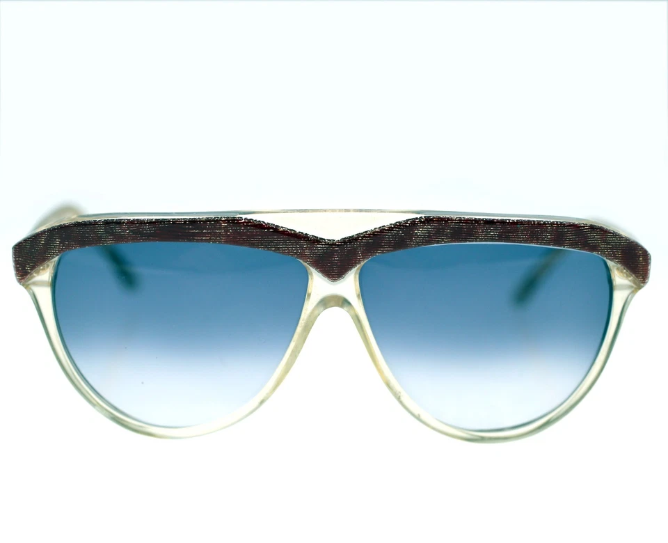 Laura Biagiotti Italia 'OXSOL' Mod. Gafas de sol 60-C131 damas brillo dorado Foto 1 de 4