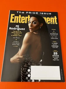 MJ RODRIGUEZ * THE PRIDE ISSUE June 2021 ENTERTAINMENT WEEKLY MAGAZINE Summer TV - Imagen 1 de 2