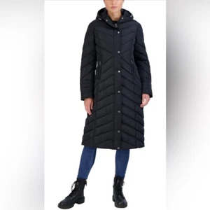 Madden Girl by Steve Madden Women's Long Maxi Quilted Puffer Jacket 2X NWT - Picture 1 of 15
