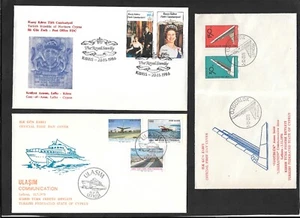 Turkey Cyprus N 1986 The Royal Family 1976 Liberation 1978 Communication 3 cover - Picture 1 of 2