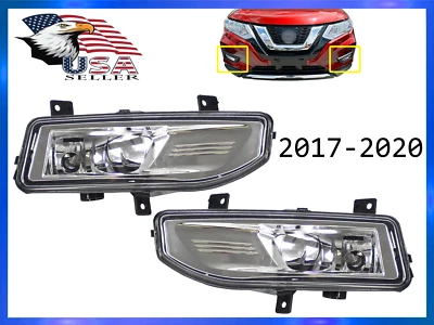 Faro antiniebla parachoques delantero izquierdo derecho Nissan Rogue Kicks Sentra 2017-2020 Foto 1 de 4