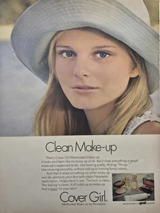 Cubierta Niña Maquillaje Medicado Noxzema Bonita Rubia Adolescente De Colección Anuncio Impreso 1970 - Imagen 1 de 4