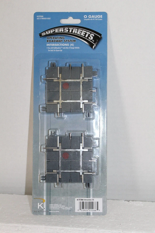 Lionel #6-21266 SUPERSTREETS INTERSECTION CROSS PIECE (4) - Image 1 of 1