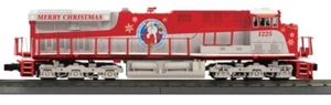 MTH (RAILKING IMPERIAL) CHRISTMAS ES44AC DIESEL ENGINE PS3! O GAUGE SANTA CLAUSE - Picture 1 of 2