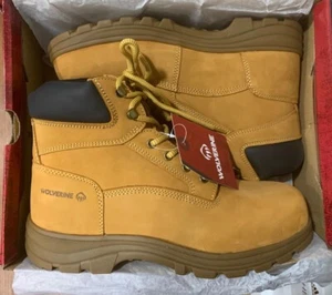 Wolverine BOTA DE TRABAJO HOMBRE CARLSBAD 6" PUNTA DE ACERO HOMBRE TALLA 12 EW Nueva - Imagen 1 de 7