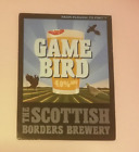 SCOTTISH BORDERS brewery GAME BIRD beer badge real ale pump clip badge front