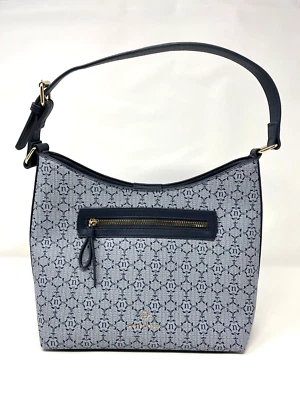 Nanette Lepore Blue/Navy Vegan Leather Short Shoulder Purse/Bag, GREAT CONDITION - Image 1 of 4