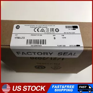 New Sealed Allen Bradley 1756-L73 /B Controller ControlLogix 5573 - Picture 1 of 3