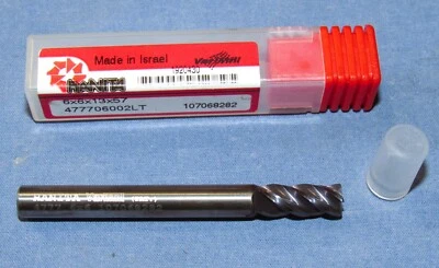 Nuevo-Hanita Métrico Varimill Fresas de Extremo 6mm Diámetro.  x 13 mm LOC 57 mm OAL Foto 1 de 4