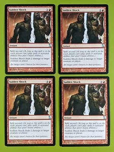 Sudden Shock x4 Time Spiral 4x Playset Magic the Gathering MTG - Picture 1 of 1