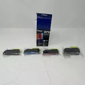 Tinta 4pk Genuina Epson 273XL HY Negra y 273 3 Colores XP820 XP610 XP620 XP800 XP810 - Imagen 1 de 7