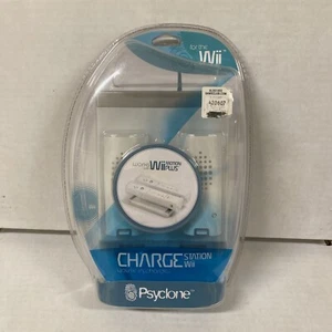 Psyclone Wii Dual Charge Station w/ Remote Control Batteries Motion Plus New - Picture 1 of 3