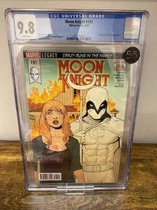 MOON KNIGHT #191 2018 CGC 9.8 MARVEL - Picture 1 of 1