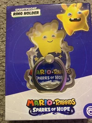 Nintendo Switch Mario Rabbids Sparks of Hope Phone Ring Holder Exclusive Promo - Image 1 of 3