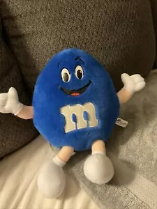 1994 BLUE M&M 14" PLUSH TOY - Picture 1 of 6
