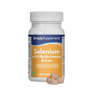 Selenium Tablets With Multi Vitamins & Iron | High Strength | 120 Tabs - Picture 1 of 5