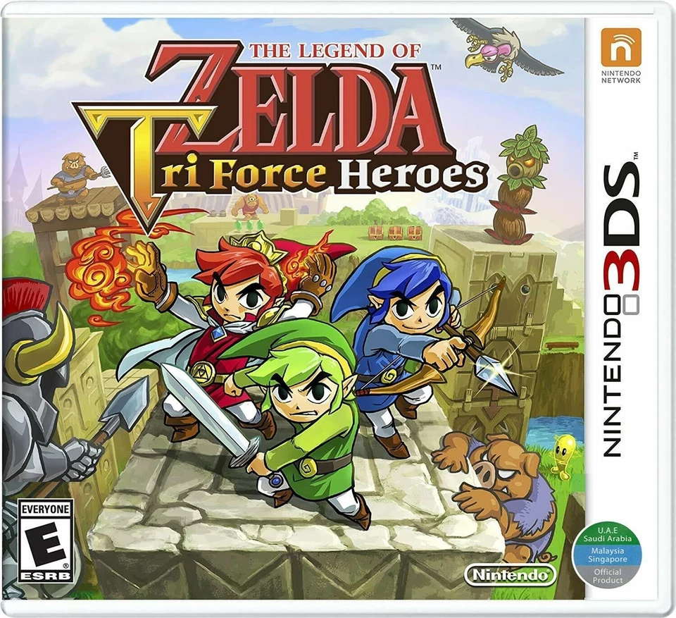 Legend of Zelda: Tri Force Heroes Nintendo 3DS (World Edition) Brand New - Image 1 of 1