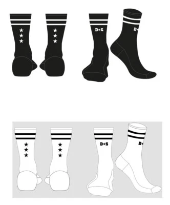 Deputy Sheriff Socks Sportsocken UVP 16,95€ #B-121