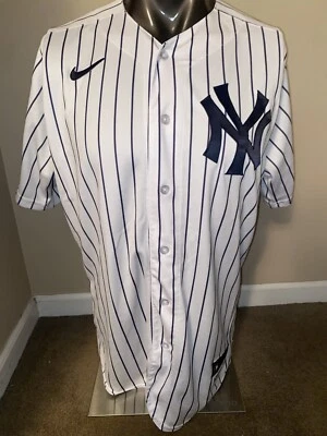 Domingo German Game Used 2021 New York Yankees Home Jersey MLB Authenticated - Image 1 of 4