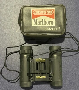 Vintage Marlboro Adventure Team Compact Binoculars Simmons 8x21 Model 1156 - Picture 1 of 9