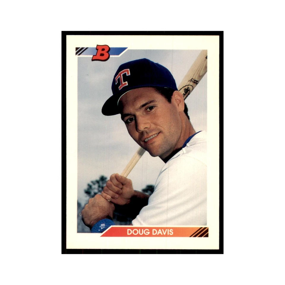 1992 Bowman Doug Davis Baseball Cards #490 - Image 1 of 3