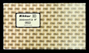 Nikon Box for 200mm f2 IF ED - Picture 1 of 7